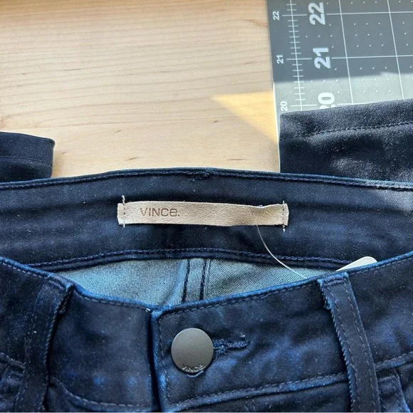 VINCE WOMENS NAVY PANT - Picture 2 of 8